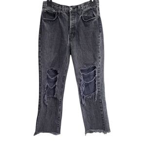 Carmar‎ Women's Distressed Darkwash Jeans Size 25